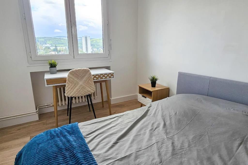 C'Est Chez Maurice! 4 Ch Wifi Balcon Parking Free Apartman Saint-Étienne Kültér fotó